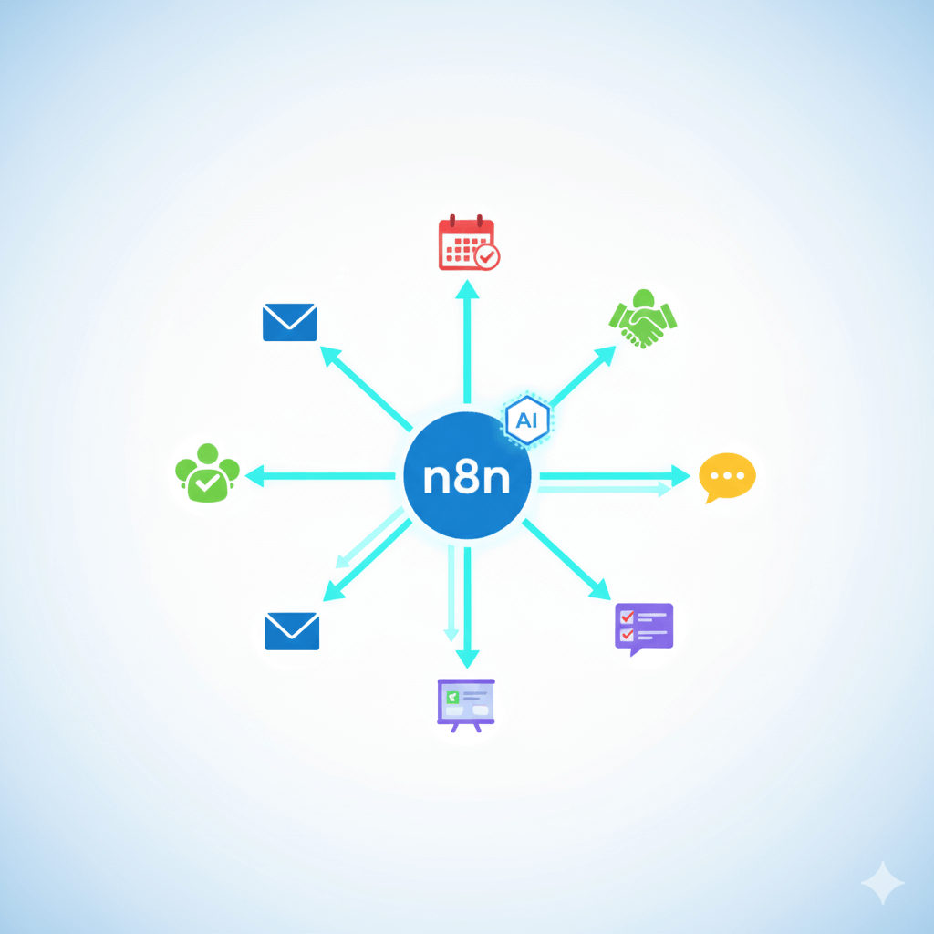 n8n: AI-Powered Workflow Automation Tool (Low-Code/No-Code) Banner Image