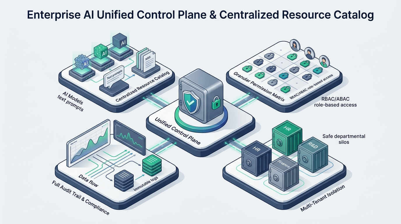 4 Core Pillars of Unified Control Plane & Centralized Catalog Architecture